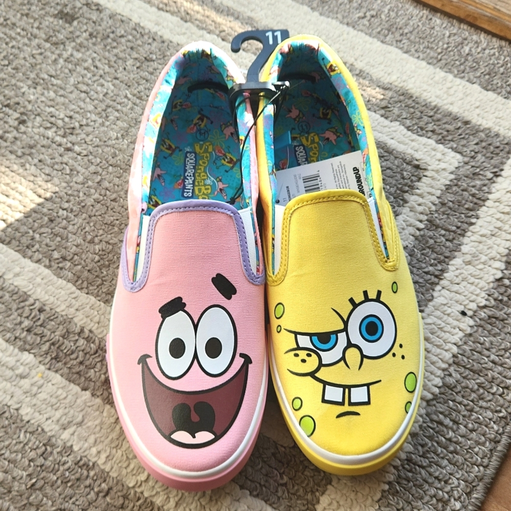 SpongeBob Slip-On Printed sneaker